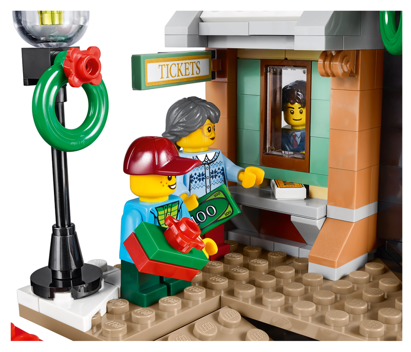 Illustration for article titled Lego's 2017 Holiday Set Is Just Waiting For A Train